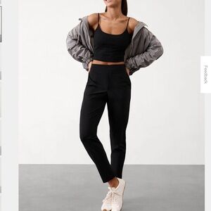 Athleta Brooklyn Mid rise Ankle pant black size 2 lightweight